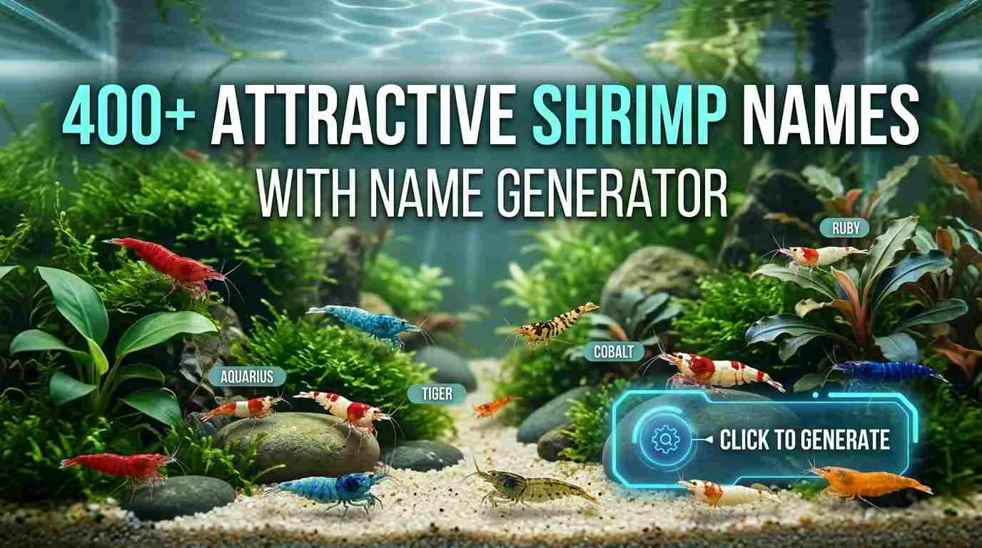 Attractive Shrimp Names With Name Generator