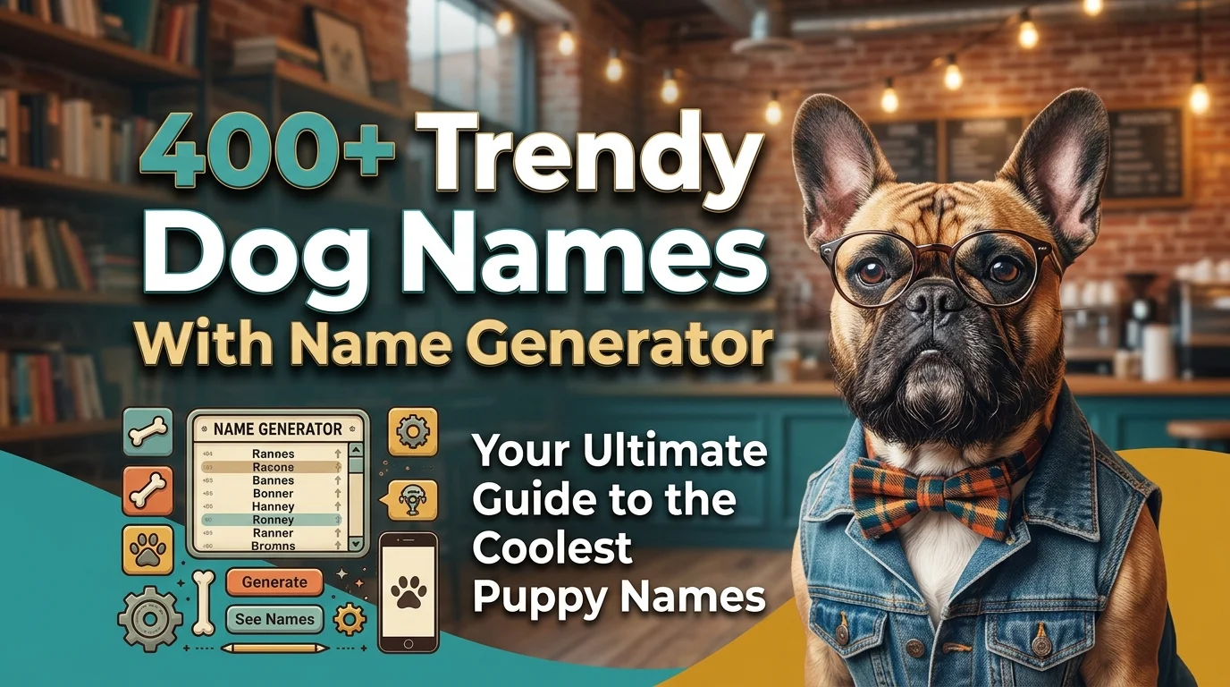 Hipster Dog Names With Name Generator